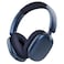 RORSOU C6 Active Noise Cancelling Headphones Wireless Over Ear Bluetooth Headphones 60H Playtime Lightweight Folding Deep Bass Comfort Fit Ear Cups Headset with Mic for iPadTravelPCHome Blue