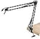 Sound Around Soul Inscriptions Press USB Suspension Boom Microphone StandAdjustable Compact USB Microphone Arm StandDurable Steel for Radio Broadcasting StudioTV Stations PMKSHUSB04