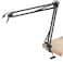 Sound Around Soul Inscriptions Press USB Suspension Boom Microphone StandAdjustable Compact USB Microphone Arm StandDurable Steel for Radio Broadcasting StudioTV Stations PMKSHUSB04