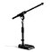 Stage Rocker Adjustable Lowprofile Microphone Stand SnareTom BottomBass Kick DrumTable Top Adjustable Height 1575 Telescoping Boom Arm Clipon cable holder Powered by Hamilton SR610111