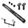 Simplurfi Stereo Array Spacing Microphone Mount with Ruled Markings Holds 2 Mics XY and ORTF Mic TBar Bracket Fits 38 and 58 Mic Stands with Included Adapter MICBARCLIPMARK