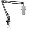 SUNMON For Elgato Wave 3 Boom Arm Microphone Stand Professional Mic Boom Arm Mic Stand Compatible with Elgato Wave3 USB Condenser Microphone by