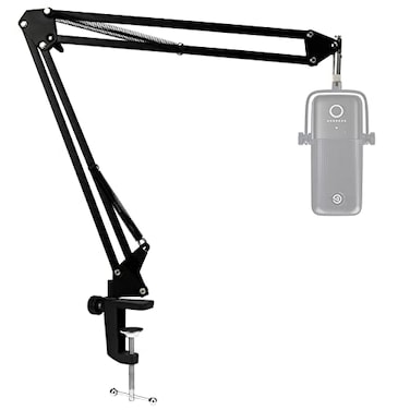 SUNMON For Elgato Wave 3 Boom Arm Microphone Stand Professional Mic Boom Arm Mic Stand Compatible with Elgato Wave3 USB Condenser Microphone by