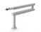 BEACN Mic Stand StudioQuality Low Profile Adjustable Microphone Arm with 360 Rotation Cable Management Easy Clamp Universal Fit For Streaming Podcasting Gaming White