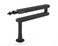BEACN Mic Stand StudioQuality Low Profile Adjustable Microphone Arm with 360 Rotation Cable Management Easy Clamp Universal Fit for Streaming Podcasting Gaming Dark