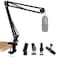 SUNMON SoloCast Boom Arm Mic Stand Adjustable Suspension Boom Scissor Arm Stand Compatible with HyperX SoloCast 2 1 Gaming Microphone by