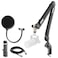 StreamEye Rode PSA1 Pro Studio Boom Arm for Podcasting and Streaming with Quick Release Mic Stand Adapter Microphone Pop Filter Professional Grade XLR Cable and Polishing Cloth