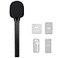 SUNMON Handheld Wireless Mic Stand for DJI Mic Holder for Rode GO 2 Microphone Interview Handheld for DJI Mic 2 Rode Wireless Pro Synco G1A2 Movo and More