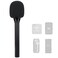 SUNMON Handheld Wireless Mic Stand for DJI Mic Holder for Rode GO 2 Microphone Interview Handheld for DJI Mic 2 Rode Wireless Pro Synco G1A2 Movo and More