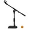 InnoGear Adjustable Desk Microphone Stand Weighted Base with Soft Grip Twist Clutch Boom Arm 38 and 58 Threaded Mounts for Blue Yeti and Blue Snowball Kick Drums Guitar Amps Black