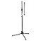 Gator Frameworks Standard Tripod Microphone Stand with Adjustable Height and Both 38 and 58 Adapters GFWMIC2000