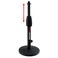 Gator Frameworks Desktop Mic Stand with Round Base and Twist Clutch GFWMIC0601