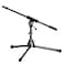 KM KM Konig Meyer 2591050055 Very Low Level Microphone Compact Stand 1piece Boom Arm Zinc DieCast Base Professional Grade For all Musicians German Made Black