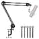 InnoGear Microphone Arm Stand Heavy Duty Mic Arm Microphone Stand Suspension Scissor Boom Stands with Mic Clip and Cable Ties for Blue Yeti Snowball Hyper X QuadCast SoloCast Fifine Gaming Medium