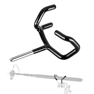 NEEWER Metal Microphone Boom Support Holder for CStands and Mic Stands Black