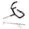 NEEWER Metal Microphone Boom Support Holder for CStands and Mic Stands Black