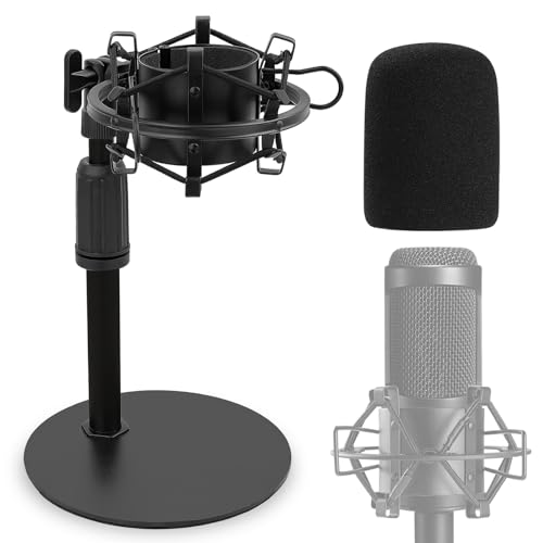 frgyee Frgyee Upgraded AT2020 Desktop Mic Stand