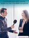 YOUSHARES YOUSAHRES Interview Microphone Handheld Adaptor for DJI Mic 12 Mic Holder Stand Lavalier Interview Mic for DJI Wireless Microphone