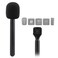 JCMOYUTY for Rode Mic Stand Holder for comica BoomXD2 Vimo C3 GODOX MoveLink M2 IISaramonic BLINK500B2 Shure MoveMic Wireless Lav Microphone Handle Mount Adapter