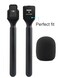 JCMOYUTY for Rode Mic Stand Holder for comica BoomXD2 Vimo C3 GODOX MoveLink M2 IISaramonic BLINK500B2 Shure MoveMic Wireless Lav Microphone Handle Mount Adapter