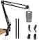 SUNMON Rode NTUSB Mic Boom Arm Mic Arm for RODE NTUSBNTUSBNTUSB Mini and Most Microphone Adjustable Boom Scissor Arm Stand with 38 to 58 Adapter by SUNMON