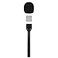 CaTeFo Microphone Interview Handle Interview GO Handheld Adapter with Foam for RODE Wireless GO DJI Mic DJI Mic2 and Other Wireless Transmitter with Cold Shoe StarRigS