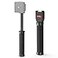 SMALLRIG Interview Mic Handle Stretchable Mic Handle for RODE Go for DJI for Hollyland Lark 150 for Synco G1A2 and Other Lavalier Microphones with Cold Shoe 3182
