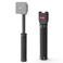 SMALLRIG Interview Mic Handle Stretchable Mic Handle for RODE Go for DJI for Hollyland Lark 150 for Synco G1A2 and Other Lavalier Microphones with Cold Shoe 3182