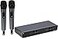 Sennheiser Pro Audio XSW 1825 DUALA Channel Wireless Microphone SystemBlack
