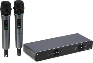 Sennheiser Pro Audio XSW 1825 DUALA Channel Wireless Microphone SystemBlack