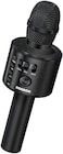 BONAOK Wireless Bluetooth Karaoke Microphone3in1 Portable Handheld Karaoke Mic Speaker Machine Home Party Birthday for All Smartphones Q37 Black