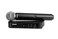 Shure BLX24SM58 Wireless Microphone System 14Hour Battery Life 300 ft Range UHF Includes SM58 Handheld Vocal Mic Single Channel Receiver H9 Band BLX24SM58H9