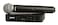 Shure BLX24B58 Handheld Audio System H10 Band 542572 MHz BLX4 Receiver BLX2B58 Handheld Transmitter with Beta 58A Supercardioid Capsule Up to 14 Hr Battery 300 ft Range