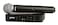 Shure BLX24B58 Handheld Audio System H10 Band 542572 MHz BLX4 Receiver BLX2B58 Handheld Transmitter with Beta 58A Supercardioid Capsule Up to 14 Hr Battery 300 ft Range
