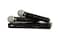 Shure BLX288PG58 DualChannel Wireless Audio System H9 Band 512542 MHz BLX88 Receiver 2 BLX2 Transmitters with PG58 Dynamic Mic Up to 14 Hr Battery 300 ft Range