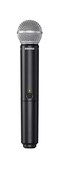 Shure BLX2SM58 Handheld Wireless Transmitter H10 Band 542572 MHz SM58 Cardioid Dynamic Capsule Up to 14 Hr Battery 300 ft Range Compatible with BLX Receivers