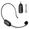 XIAOKOA UHF Wireless Headset Microphone Cordless Head Mic System USBC Charging Microphones 164ft Range for Voice Amplifier Speaker Teaching Tour Guides Fitness Instructor