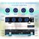 ZERFUN 4 Channel Rechargeable Wireless Microphone System Pro UHF Metal Handheld Wireless Microphones Cordless Mics for Karaoke Singing Church with VOL Control 4x50 Adjustable FrequencyG8