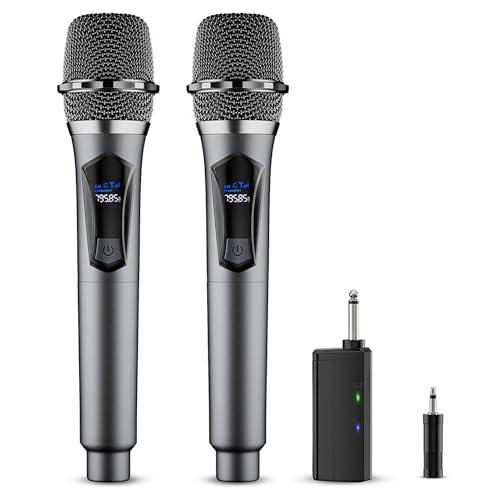 أوكسي ييكس Oxxyeeks Professional Dual Handheld Cordless Dynamic Mic System
