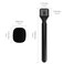 GEEKRIA for Creators Wireless Interview Microphone Adapter Mic GO Handheld Adaptor with Windscreen Microphone Handle Mount Compatible with DJI MIC 1 MIC 2 Rode Wireless GO II Black