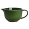 Gaolinci Simple Solid Color Kitchen Ceramic Mixing Bowl 1 Quart Large Bowl with Pouring Spout and Handle