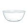 Quald 47 Qt Extra Large Glass Mixing Bowls Clear Glass Salad Cooking Bowls for Kitchen Salad Bread Storage
