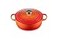 Le Creuset Enameled Cast Iron Signature Round Wide Dutch Oven 35 qt Flame