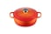 Le Creuset Enameled Cast Iron Signature Round Wide Dutch Oven 35 qt Flame