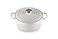 Le Creuset Enameled Cast Iron Signature Round Dutch Oven 45 qt Meringue