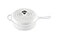 Le Creuset Enameled Cast Iron Signature Cassadou 375 qt White