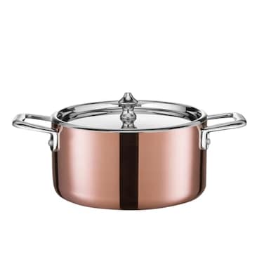 Scanpan Maitre D Copper Dutch Oven 16 quart Metallic