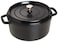 Staub Round Cocotte 55Qt Black Matte