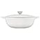 Le Creuset Signature Cast Iron Chefs Oven 75qt White LS25143216SS