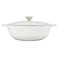 Le Creuset Signature Cast Iron Chefs Oven 75qt White LS25143216SS
